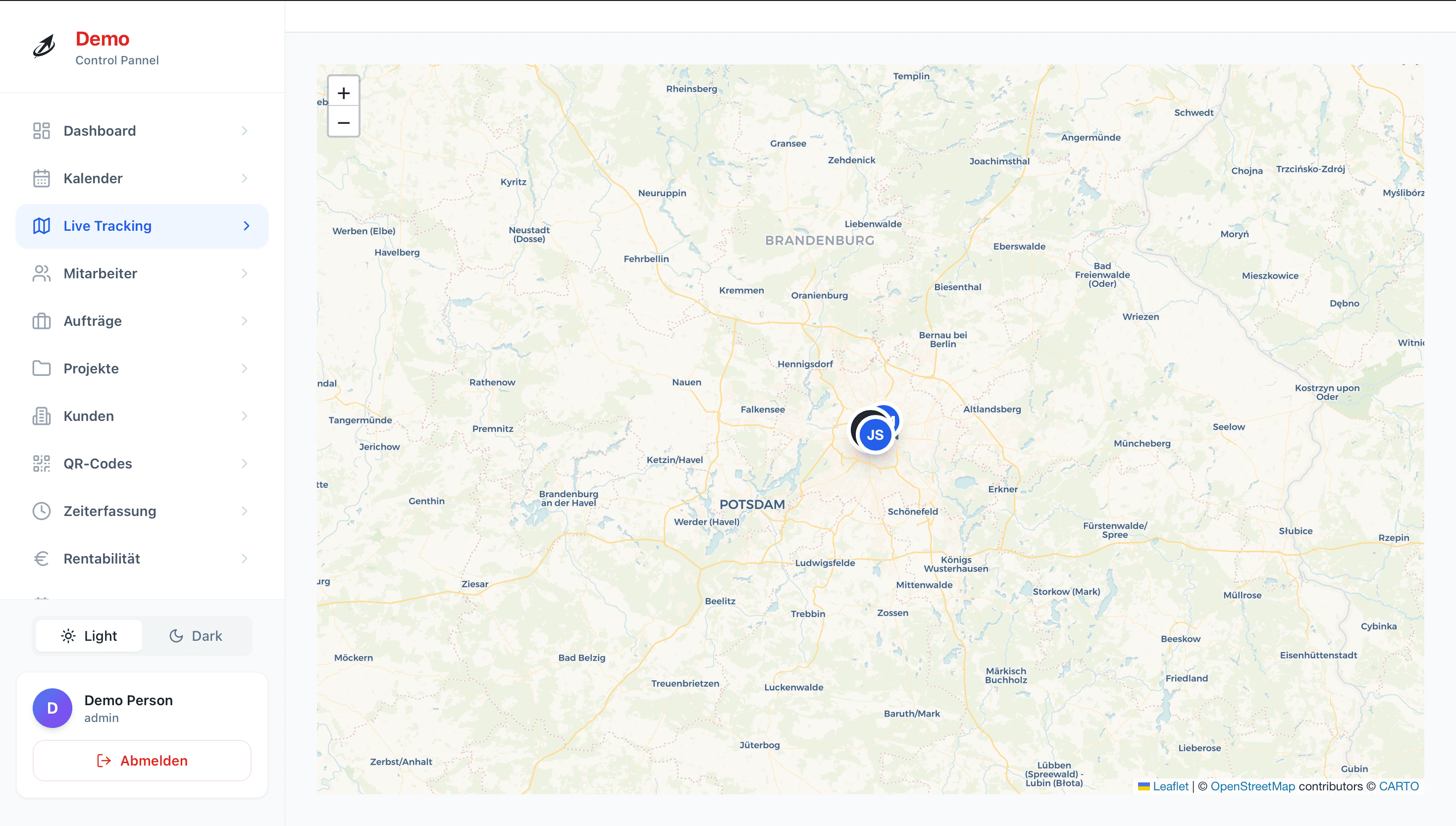 Taskey App Ansicht 2